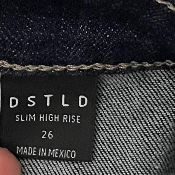 DSTLD Slim High Rise Jeans - Picture 5 of 6